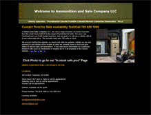 Tablet Screenshot of ammoandsafeco.com
